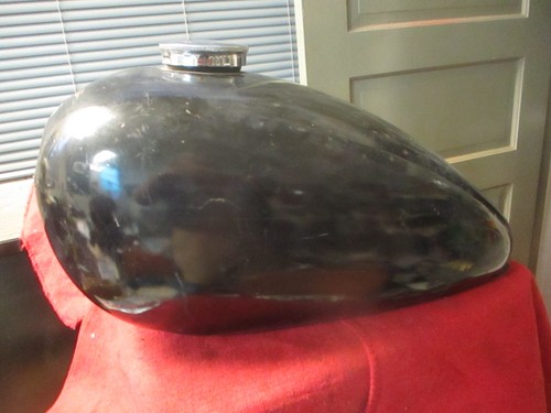 Custom peanut steel gas tank - peanut,