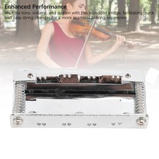 .Mandolin Bridge Cr Alloy 8