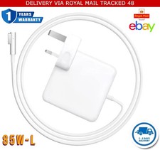 85W Mag safe 1 L-Tip Power Charger AC Adapter for Apple Macbook Pro A1286 A1172