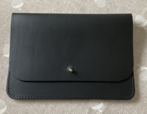 Mimi berry black leather - berry,