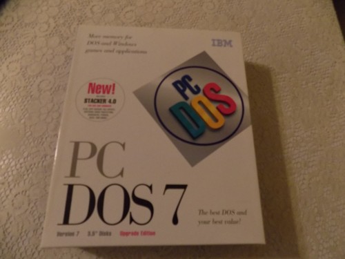 Vintage ibm dos - vintage, software
