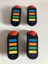 Buzz Wireless Buzzer Controllers x4  NO DONGLE PlayStation PS3 Bundle