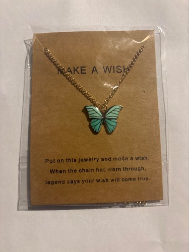 Butterfly pendant necklace - butterfly,