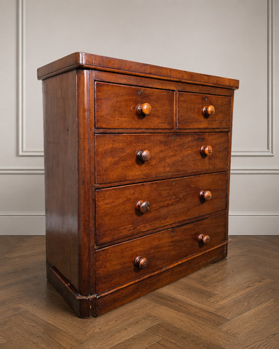 Antique victorian mahogany - an,