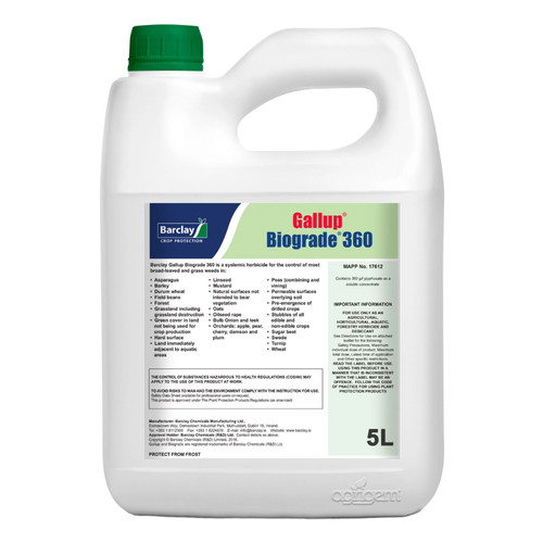 Gallup biograde 360 very - biograde, 5l