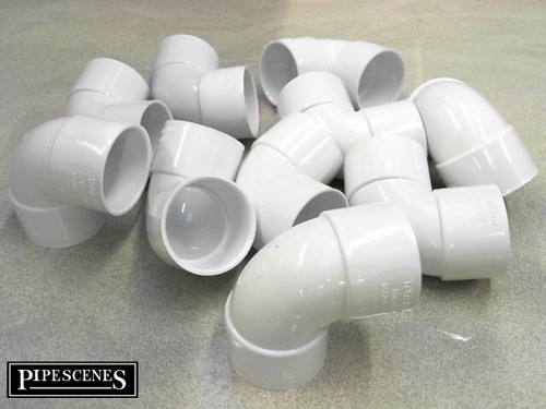 Waste pipe fittings elbows - pipe, for