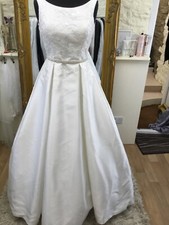 Satin Ivory Wedding Dress 