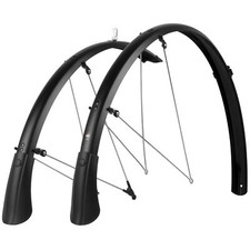 SKS Bluemels Matt Mudguard Set - Suit 700c Road Wheels (35mm Width) - Matt Black
