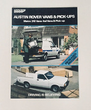 Austin Rover Vans & Pick-ups -