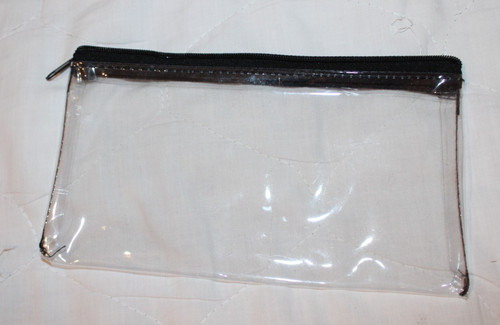Clear exam pencil case - exam,
