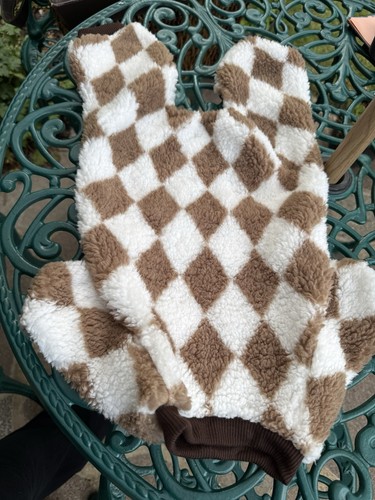 Dog fleece coat chest - dog,
