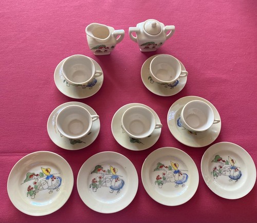 Vintage childs miniature - childs, tea