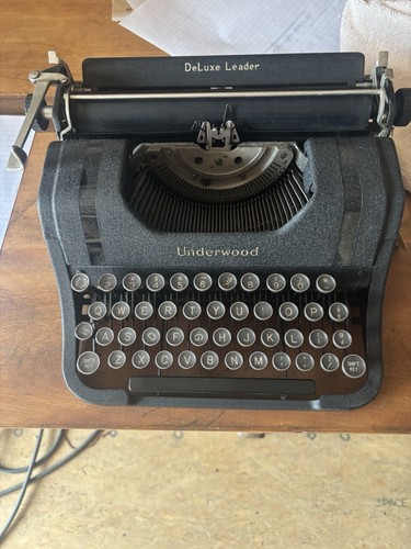 1940s underwood deluxe leader - 1940s,