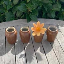 Set of 4 Stoneware Vintage