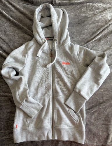 Superdry orange label grey - orange,
