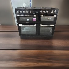 Leisure CS110F722K Cuisinemaster 110cm Dual Fuel Range Cooker  Black