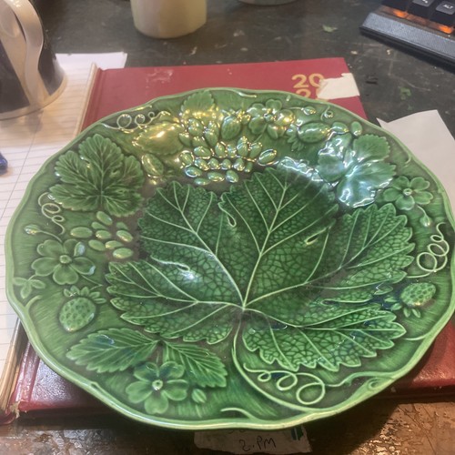 Cabbage leaf plate - leaf, vintage