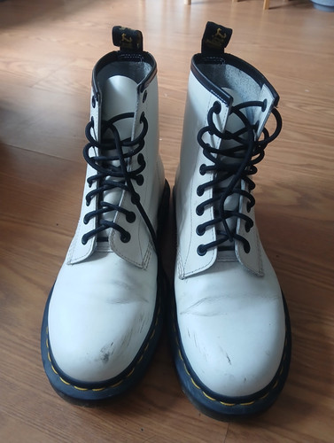 Martens 1460 white - white, leather
