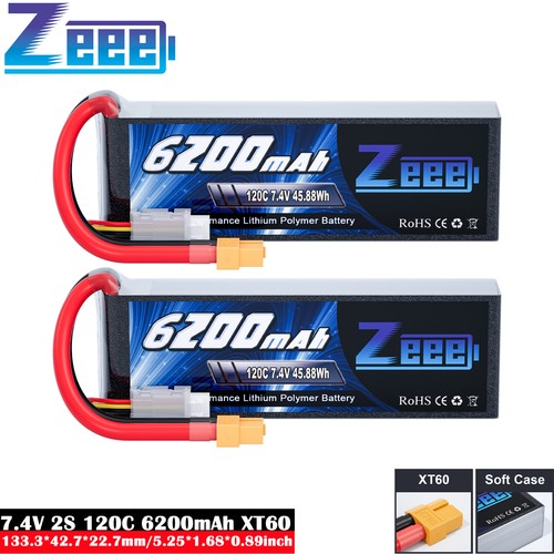 Zeee 6200mah 2s - 7.4v,