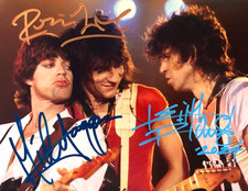 ROLLING STONES Signed (Jagger