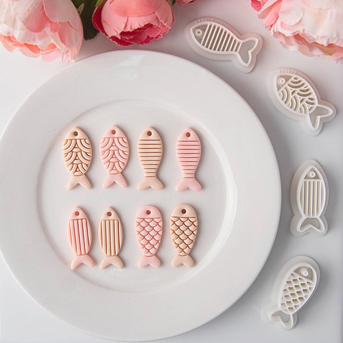 Creative fish series - fish, earrings