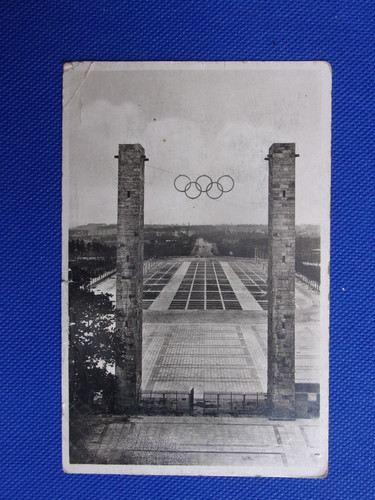 Postcard berlin olympic - of,