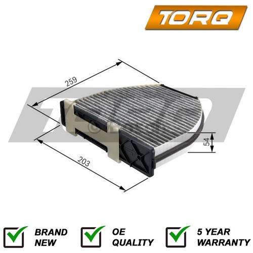 Cabin filter torq fits - cabin,