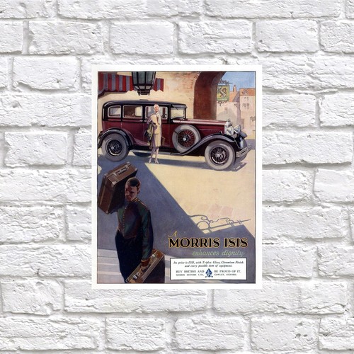 Morris isis retro tin - morris, metal