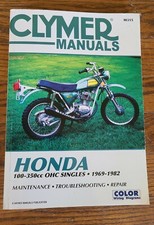 Clymer Honda 100-350cc OHC