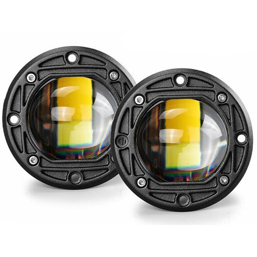 3in round led work - round, pods