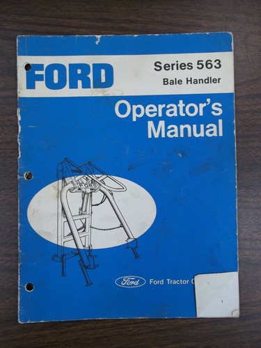 Ford series 563 bale handler - ford,