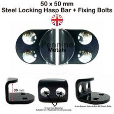 BLACK Door Lock Shed Garage