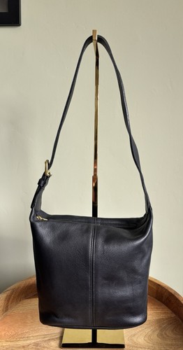 Vintage coach black leather - vintage,