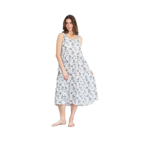Ladies cotton nightdress - cotton,