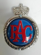 RAC VINTAGE CAR BADGE WITH NEW