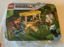 LEGO Minecraft 21171: The Horse Stable. RETIRED. Used with manual/figures. 