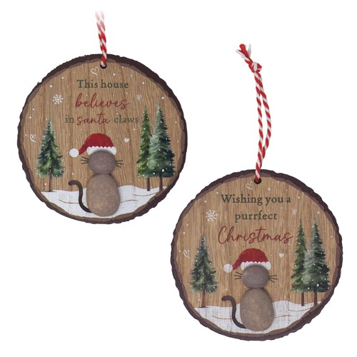 Christmas cat baubles cute - baubles,