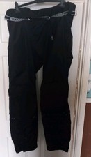 Bullson padded protective motorbike trousers 38×34 38 inch waiist motor bike 