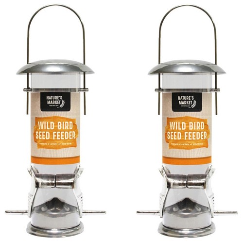 Bird seed feeder deluxe - bird,