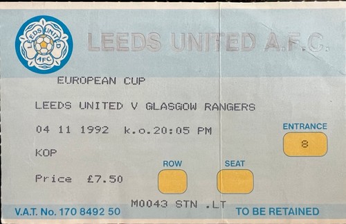 Leeds united glasgow - united, v