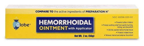 Globe hemorrhoid ointment oz - globe, 2