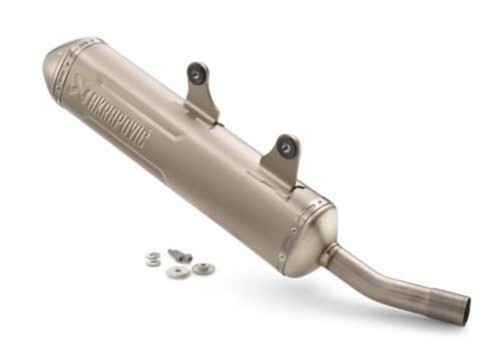 Akrapovic slip end silencer - slip-on,