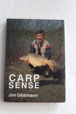 Carp Sense by Jim Gibbinson 1992 first edition
