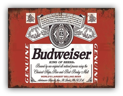 Budweiser style metal beer - style,