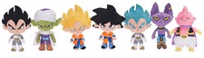 NEW OFFICIAL 12" DRAGONBALL Z SOFT PLUSH TOYS VEGETA GOKU SUPER SAIYAN