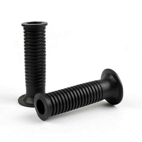 Rubber handlebar hand grips - hand,