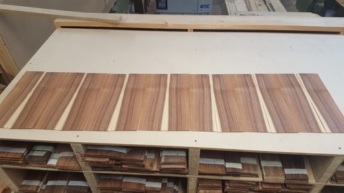 Rosewood veneer 14 natural - rosewood,
