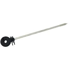 ELECTRIC FENCE OFFSET RING INSULATORS Distance Fencing Screw In Posts Wire 10 20