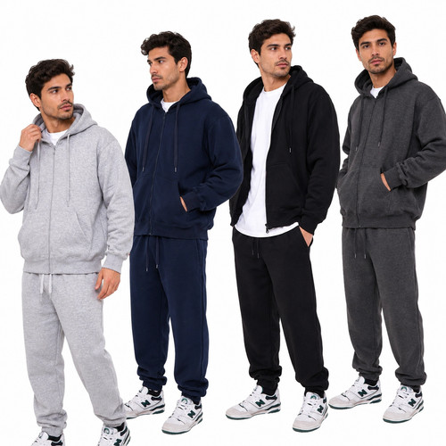 Men full zip hooded - men's,