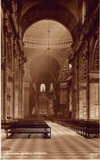 London St Pauls Cathedral England Vintage Postcard